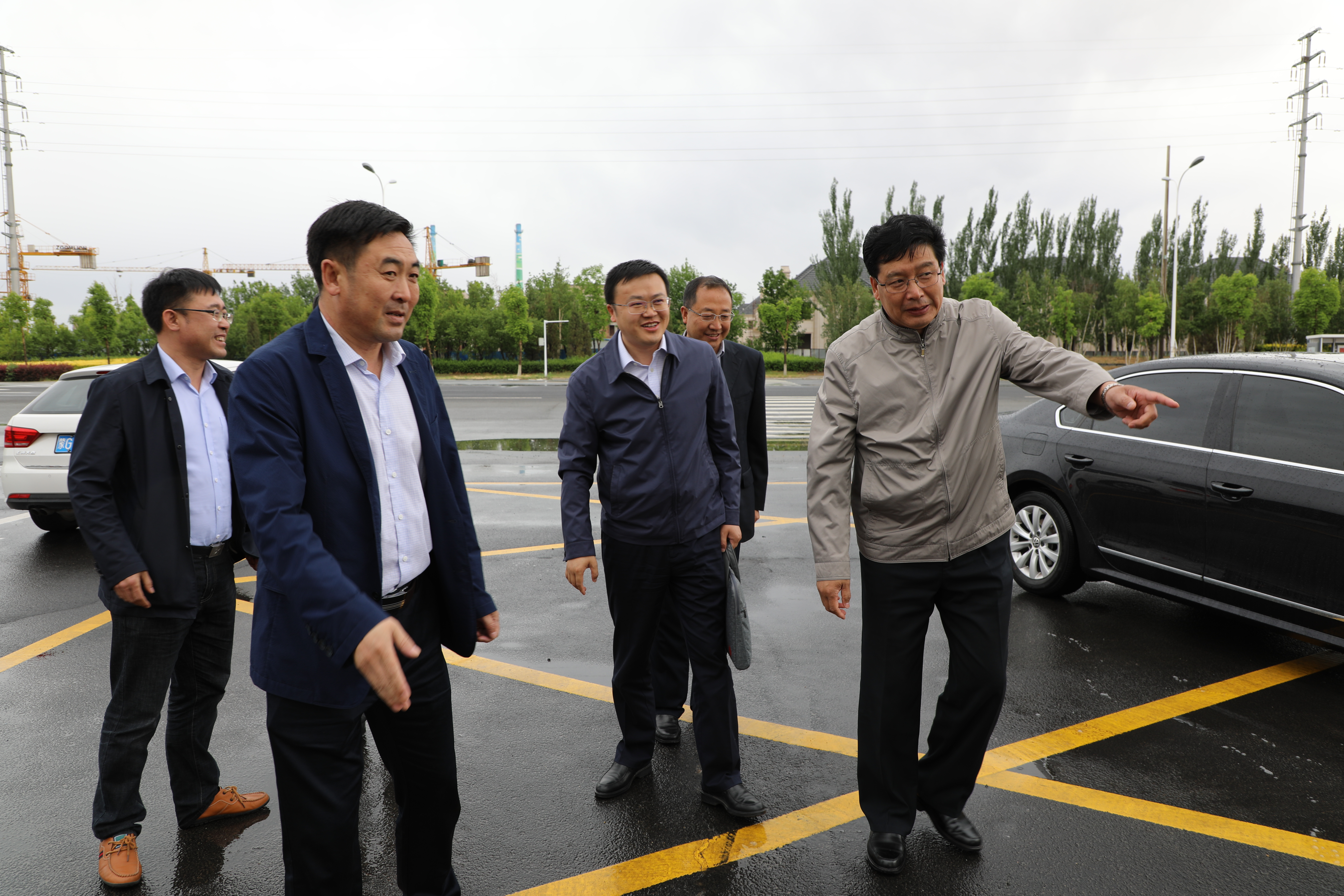 亓彦伟同志到通辽职业学院调研考察（2018年5月22日）